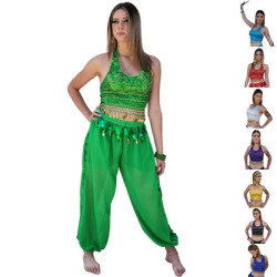 Costume de danseuse orientale éblouissant