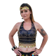 Costume de danseuse orientale éblouissant