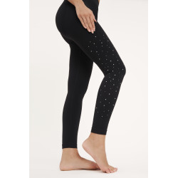 Legging noir avec strass 