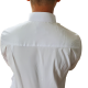 Djellaba homme PROMO blanc pur col mao 