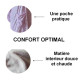 Chemise de nuit très chaude molleton