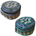 Chapeau Arabe Kufi de prière classique