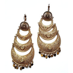 Boucles d'oreilles Indiennes Orientales