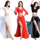 Tenue de danse orientale en lycra pailleté 2 pièces