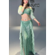 Tenue de danse orientale 2 pièces reflets scintillants