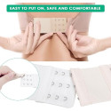 Elargisseur de soutien gorge beige 3 rangs