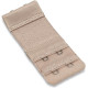 Rallonge de soutien gorge extensible beige 2 rangs