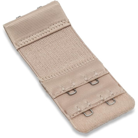 Rallonge de soutien gorge extensible beige 2 rangs