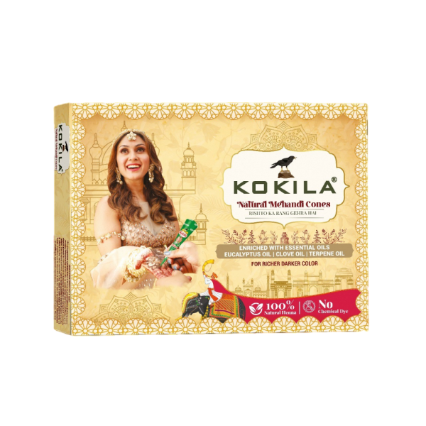 Boite de 12 cônes henné KUHU 