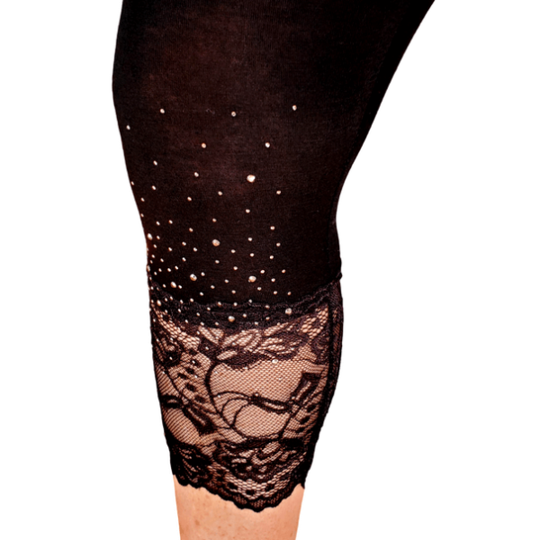 Leggings Femme Legging Corsaire Dentelle Legging Dentelle France