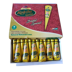 KOKILA Gold - Boite de 12 cônes Henné 35gr