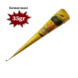 Cône de Henné Marron Orangé 35gr Kokila