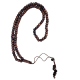 Chapelet Musulman Tasbih 99 grains bois naturel