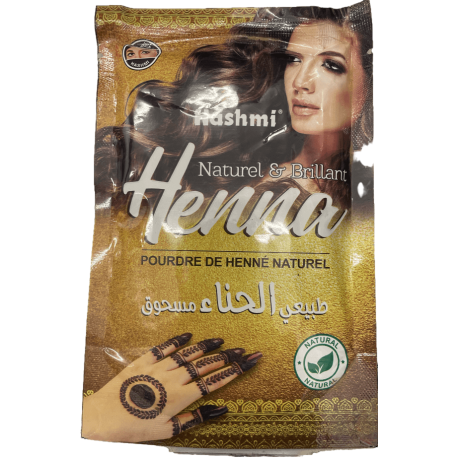 Poudre de Henné naturel Hashmi cheveux et corps