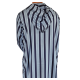 Djellaba à capuche pour Homme motif rayé