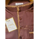 Qamis homme col mao brodé