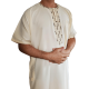 Qamis homme à manches courtes 