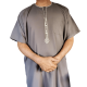 Qamis homme décontracté manches courtes