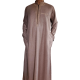 Qamis col mao manches longues 