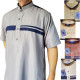Qamis col montant moderne