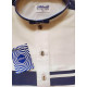 Qamis col montant moderne