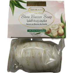 Savon au Beurre de Karité avec Aloé vera Hemani 