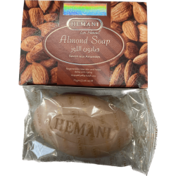 Savon aux amandes 75g net Hemani