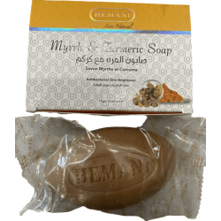Savon Myrrhe et Curcuma 75g net Hemani
