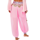 Sarouel de danse orientale rose clair et doré - 2