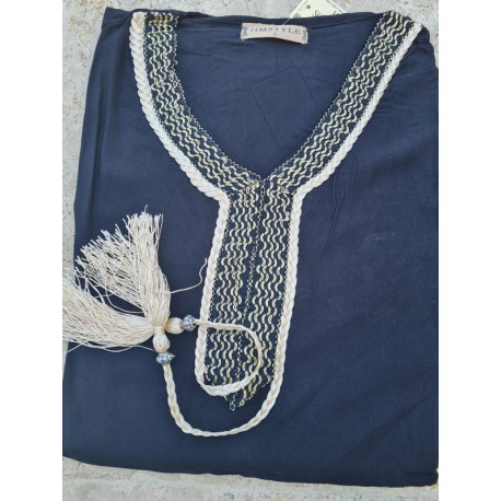 Djellaba robe d'été Femme style antique - 6