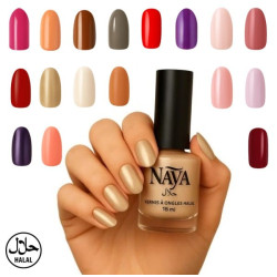 Vernis halal NAYA 15ml - plus de 15 couleurs en stock