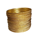 24 Bracelets Indiens Bangles métalliques couleur Or - 1