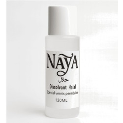 Dissolvant Halal NAYA 120ml – Spécial Vernis Perméable. - 3