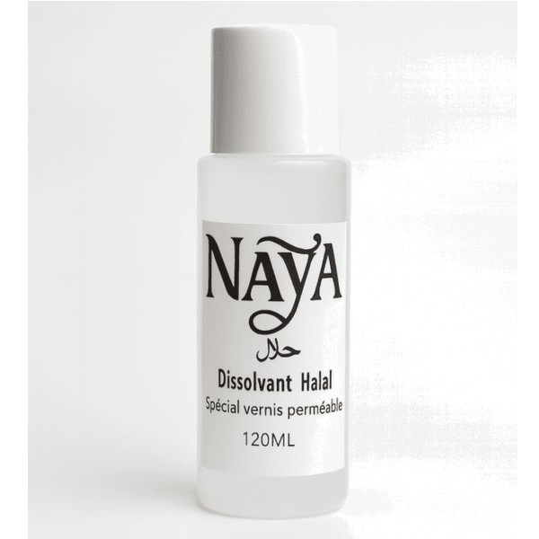 Dissolvant Halal NAYA 120ml – Spécial Vernis Perméable. - 3