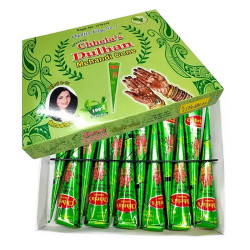 Chhela’s Dulhan Mehandi – Boîte 12 Cônes Naturels - 1