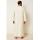 Qamis homme "emirati blanc cassé de dos