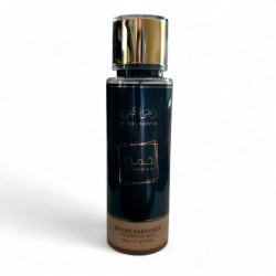 Brume parfumée Khamra 250 ml – Dubai Flower, parfum oriental épicé et boisé pour peau et cheveux.