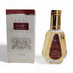 Eau de parfum Ana Abiyedh 50 ml Lattafa – parfum oriental raffiné de Dubaï au musc blanc et vanille