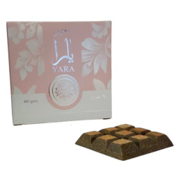 Encens Bukhoor Yara Rose Asalah 60g – encens oriental parfumé ambre, santal, vanille