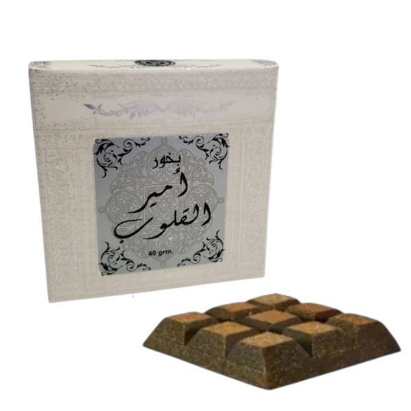 Bakhoor Ameer Al Quloob Ard Al Zaafaran 40 g – Encens oriental boisé et fruité