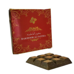 Encens Bakhoor Al Fatima en tablette 40g SAC, parfum oriental doux et floral