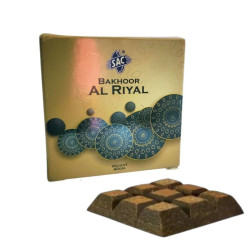 Encens Bakhoor Al Riyal en tablette 40g SAC, bakhour oriental à l’oudh pour parfumer la maison