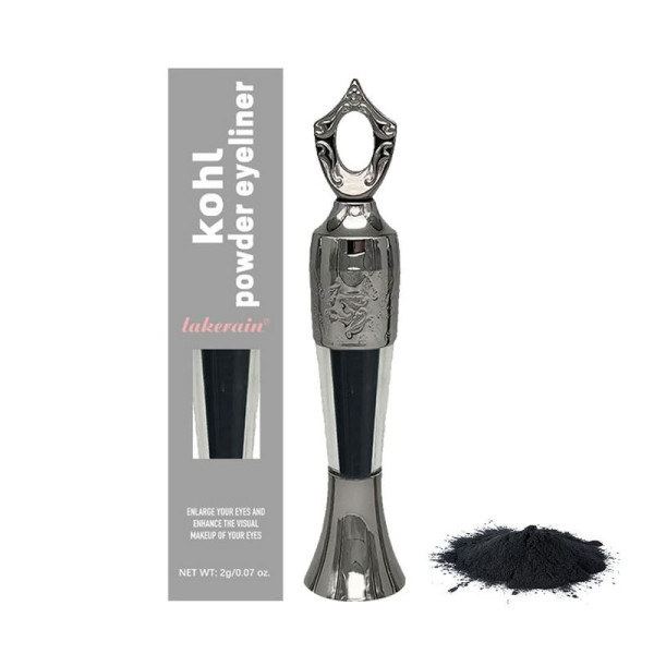 Khôl en poudre formule végétale – eyeliner noir intense 2 g