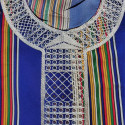 Djellaba Femme rayée à broderie – coupe ample