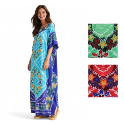 Robe de plage style djellaba femme - 3