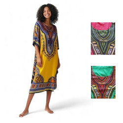 Robe de plage orientale fluide
