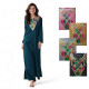 Robe de maison orientale Losange multicolore - 5