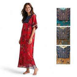Robe orientale ethnique femme - 4