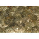 Lot de 100 sequins dorés