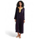 Djellaba femme velours fleuri - 1